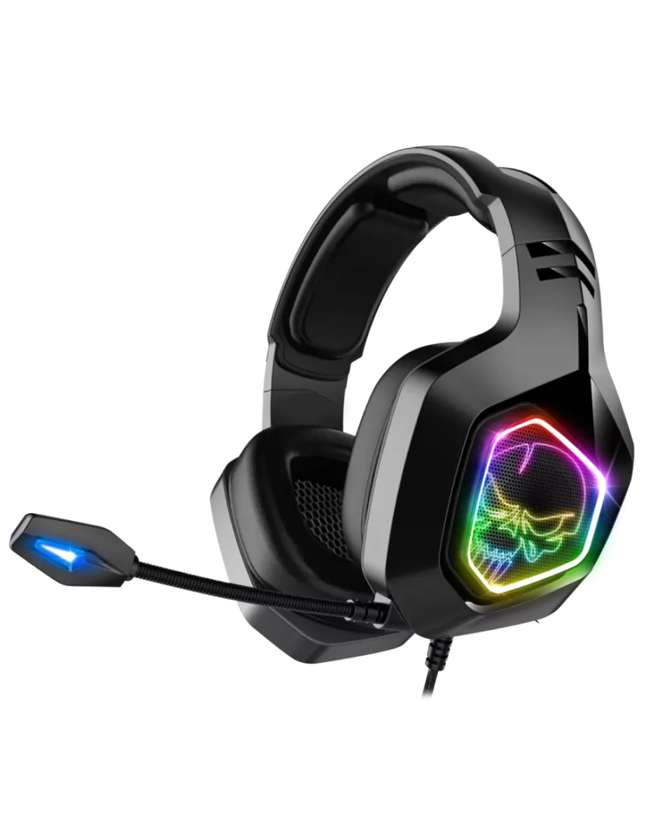 Casque Gamer Spirit Of Gamer ELITE-H50 Dark Edition - Son Immersif et Confort Optimal