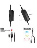 Casque Gamer Spirit Of Gamer ELITE-H50 Dark Edition - Son Immersif et Confort Optimal - 2