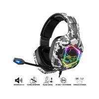 Casque Gamer Spirit of Gamer ELITE-H50 Artic RGB - Confort et Immersion Multiplateforme - 1