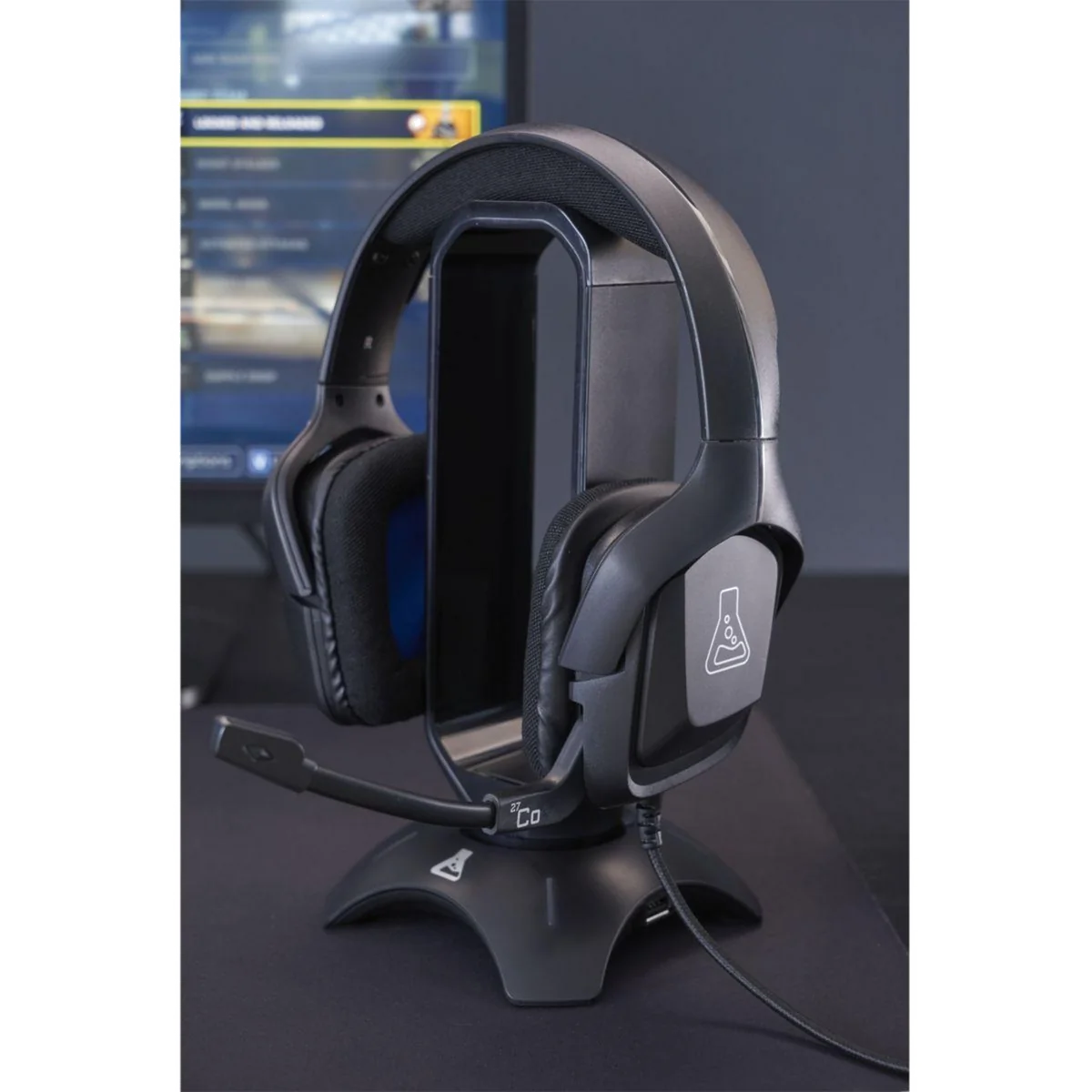 Casque Gaming Filaire The G-Lab Korp Cobalt Noir