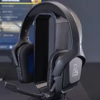 Casque Gamer Filaire The G-Lab Korp Yttrium Noir - Immersion Sonore et Confort - 2