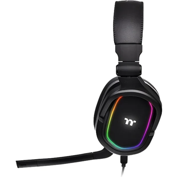Casque Gamer filaire Thermaltake Argent H5 RGB (Noir)