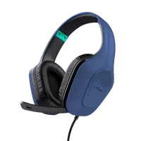 Trust GXT 415B Zirox - Casque Gaming Filaire Bleu - 1