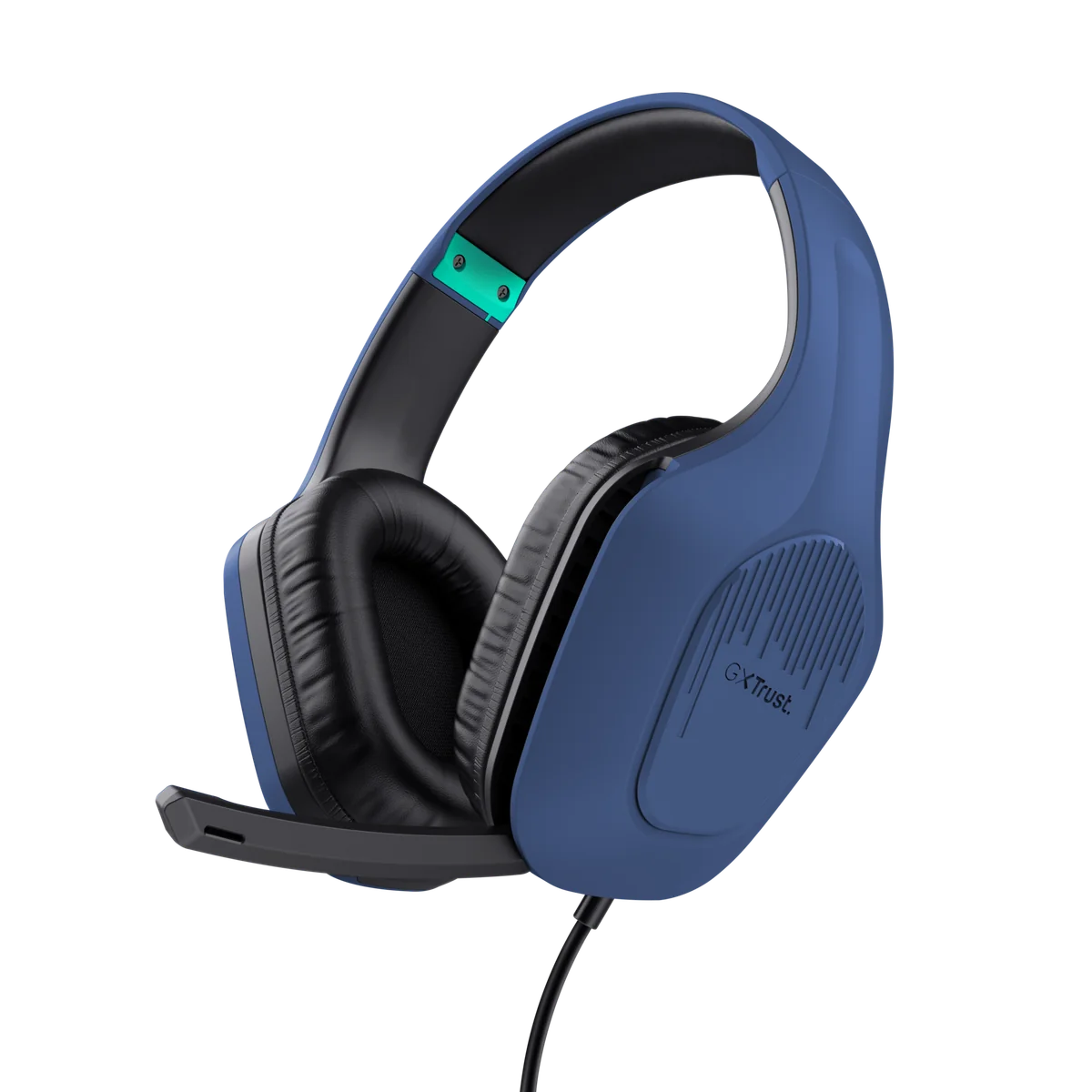 Trust GXT 415B Zirox - Casque Gaming Filaire Bleu