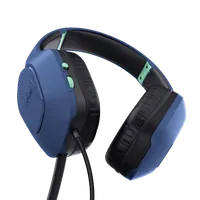 Trust GXT 415B Zirox - Casque Gaming Filaire Bleu - 3