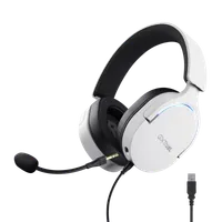 Trust GXT 490 FAYZO Casque Avec fil Arceau Moto USB Type-A Noir, Blanc