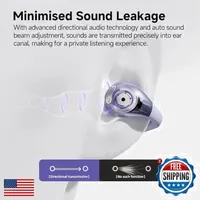 Écouteurs Bluetooth QCY Crossky C30 Open-Ear avec Clip d'Oreille - Autonomie 25h - 2