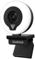Webcam Gamdias Iris M1 Full HD 1080p 60fps avec Éclairage Ring Light et Autofocus - 2