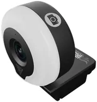 Webcam Gamdias Iris M1 Full HD 1080p 60fps avec Éclairage Ring Light et Autofocus - 4