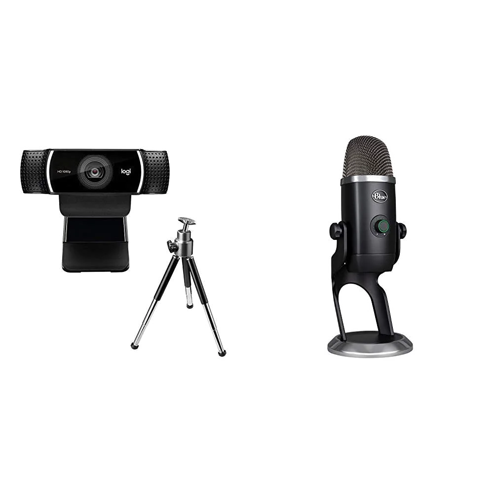 Webcam Logitech C922 Pro Stream - Full HD 1080p pour Streaming et Création de Contenu