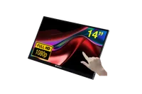 Verbatim 49591 écran plat de PC 35,6 cm (14") 1920 x 1080 pixels Full HD LCD Écran tactile Noir - 1