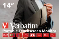 Verbatim 49591 écran plat de PC 35,6 cm (14") 1920 x 1080 pixels Full HD LCD Écran tactile Noir - 7