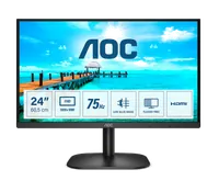 AOC B2 24B2XHM2 écran plat de PC 60,5 cm (23.8") 1920 x 1080 pixels Full HD LCD Noir - 1