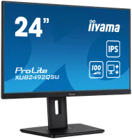 iiyama ProLite XUB2492QSU-B1 écran plat de PC 60,5 cm (23.8") 2560 x 1440 pixels Quad HD LED Noir - 1