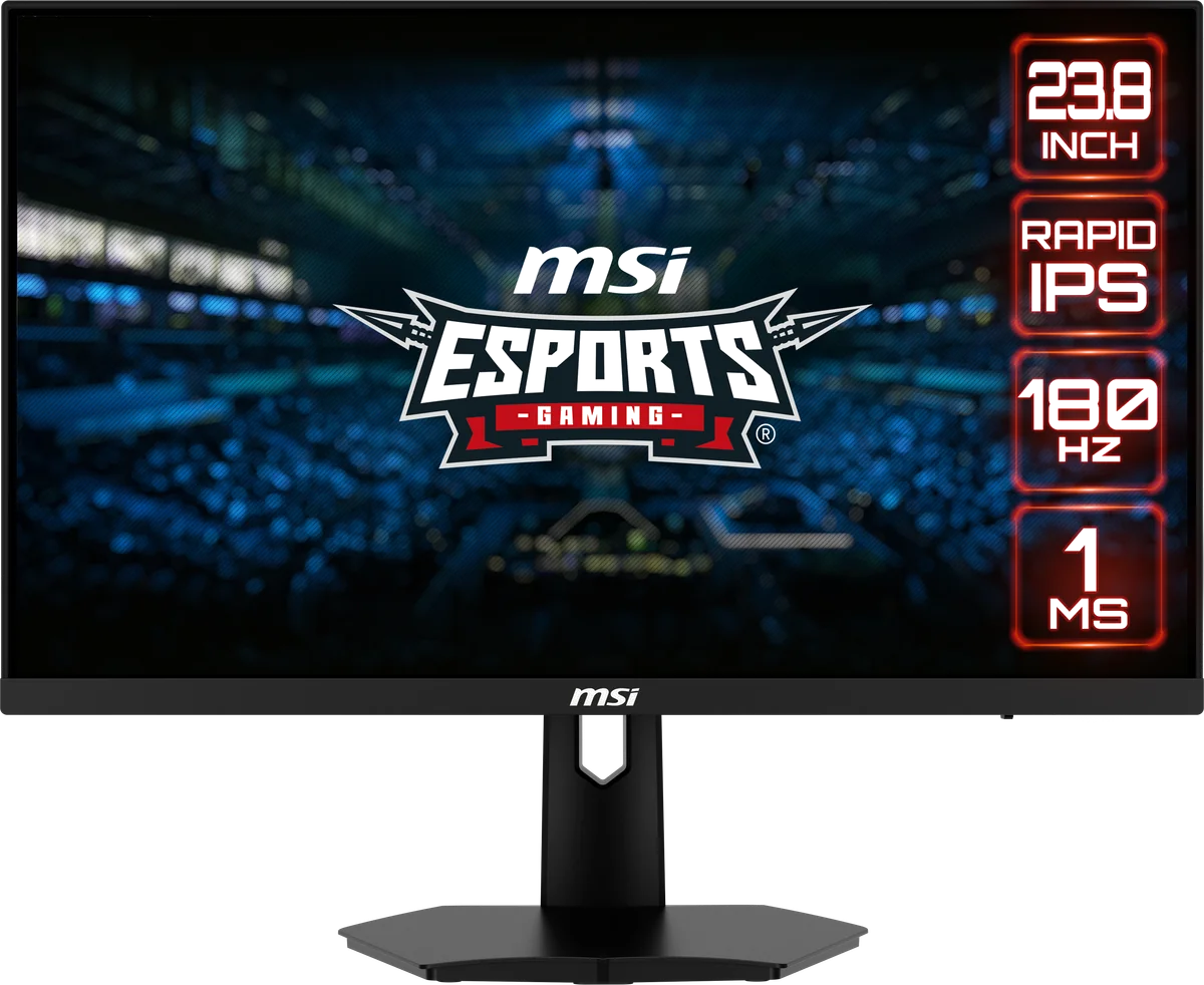 MSI G244F E2 écran plat de PC 60,5 cm (23.8") 1920 x 1080 pixels Full HD Noir