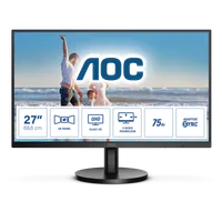 AOC Q27B3MA écran plat de PC 68,6 cm (27") 2560 x 1440 pixels Quad HD LED Noir - 1