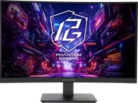 Écran Gaming ASRock Phantom Gaming PG27QFT2A 27" Quad HD 180Hz Incurvé