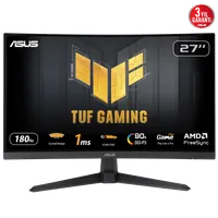 ASUS TUF Gaming VG27VQ3B écran plat de PC 68,6 cm (27") 1920 x 1080 pixels Full HD LCD Noir