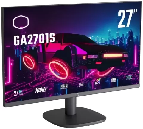 Ecran 27" Cooler Master GA2701S Full HD 100Hz (Noir)