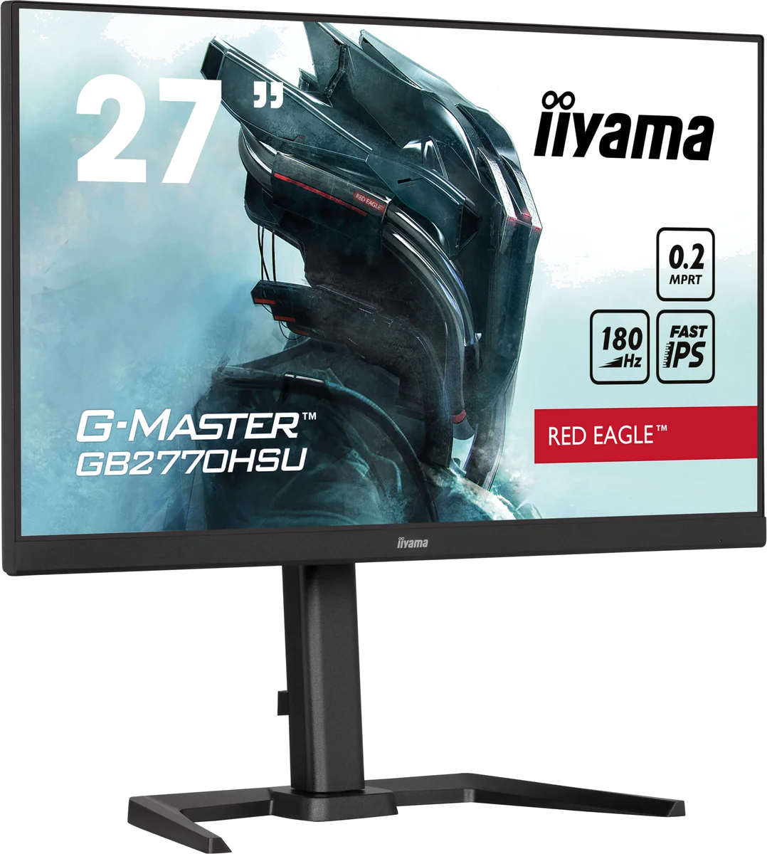 iiyama G-MASTER GB2770HSU-B6 écran plat de PC 68,6 cm (27") 1920 x 1080 pixels Full HD LCD Noir
