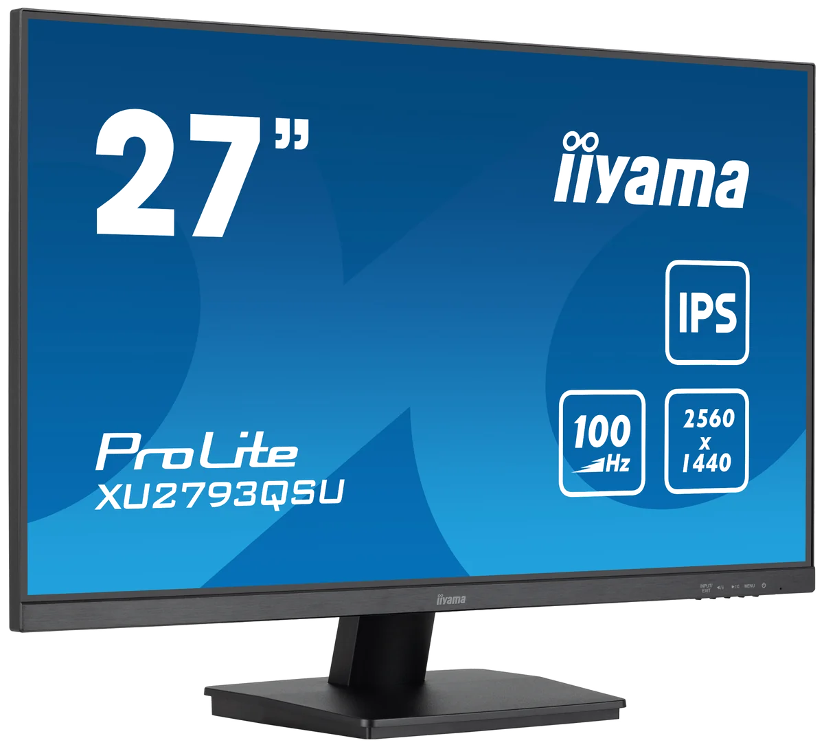 iiyama ProLite XU2793QSU-B7 écran plat de PC 68,6 cm (27") 2560 x 1440 pixels Quad HD LED Noir
