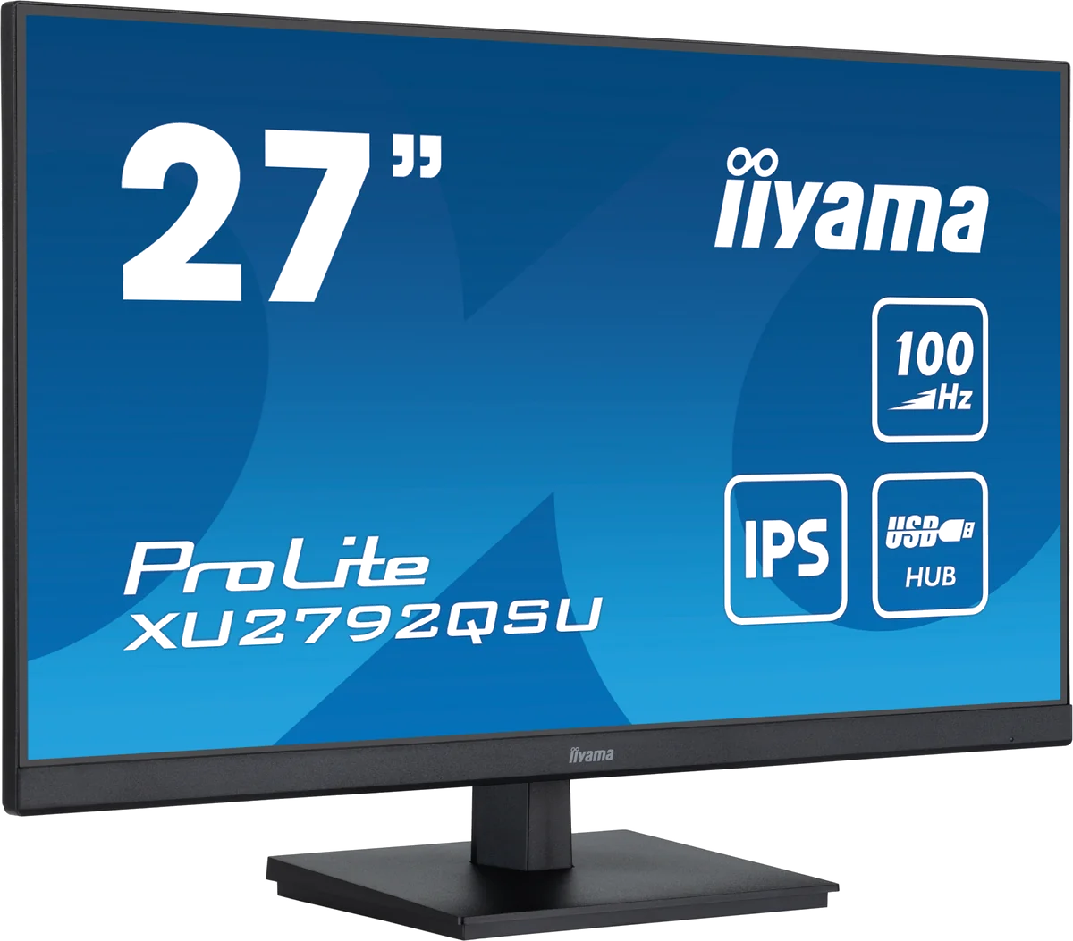 iiyama ProLite écran plat de PC 68,6 cm (27") 2560 x 1440 pixels Quad HD LED Noir