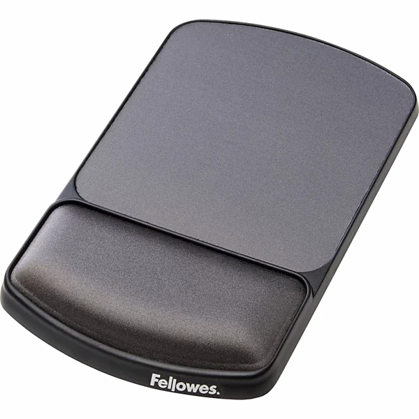 Tapis de Souris Fellowes Gris - Glisse Optimale et Confort