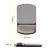 Tapis de Souris Fellowes Gris - Glisse Optimale et Confort - 2