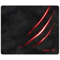 Tapis de Souris Gaming Havit HV-MP838 Noir/Rouge - 1