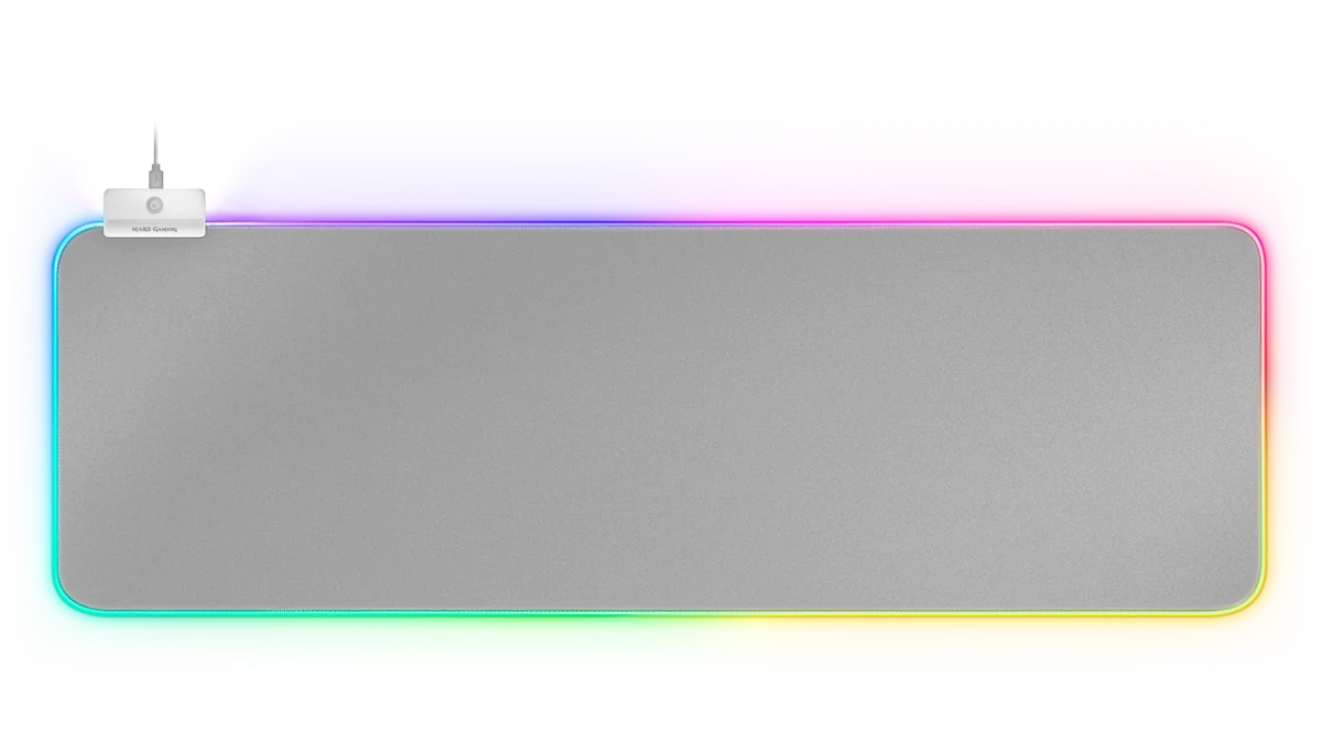 Mars Gaming MMPRGB2S - Tapis de Souris Gaming XXL RGB avec Hub USB