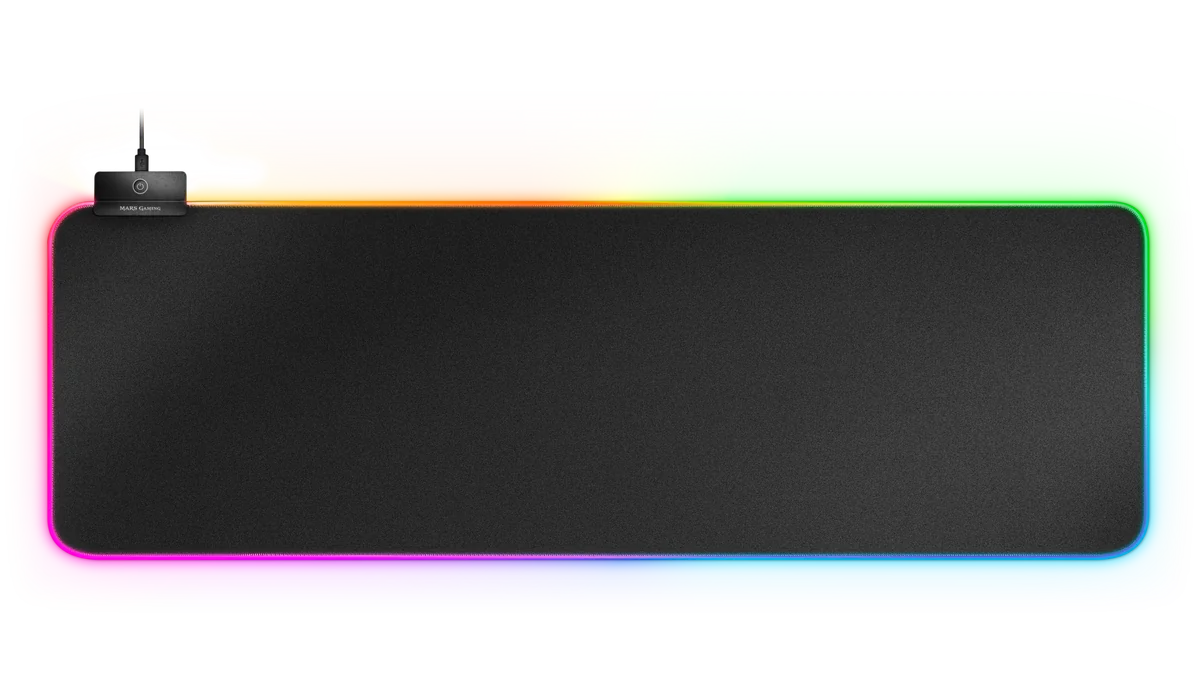 Mars Gaming MMPRGB2 - Tapis de Souris Gaming XXL RGB avec Hub USB