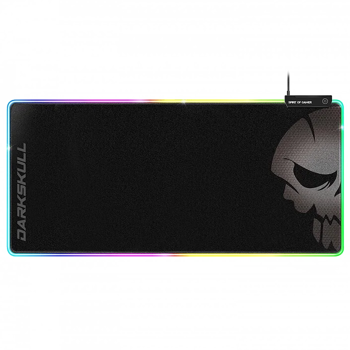Tapis de souris Spirit of Gamer Darkskull - XL (Noir)