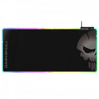 Tapis de Souris Gaming Spirit of Gamer Darkskull RGB XXL - Rétroéclairage LED et Hub USB - 2