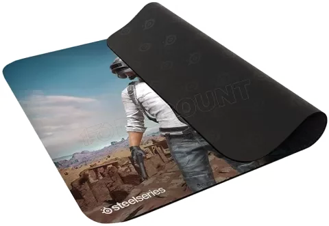 Tapis de Souris Gaming SteelSeries QcK+ PUBG Miramar Edition - Taille L