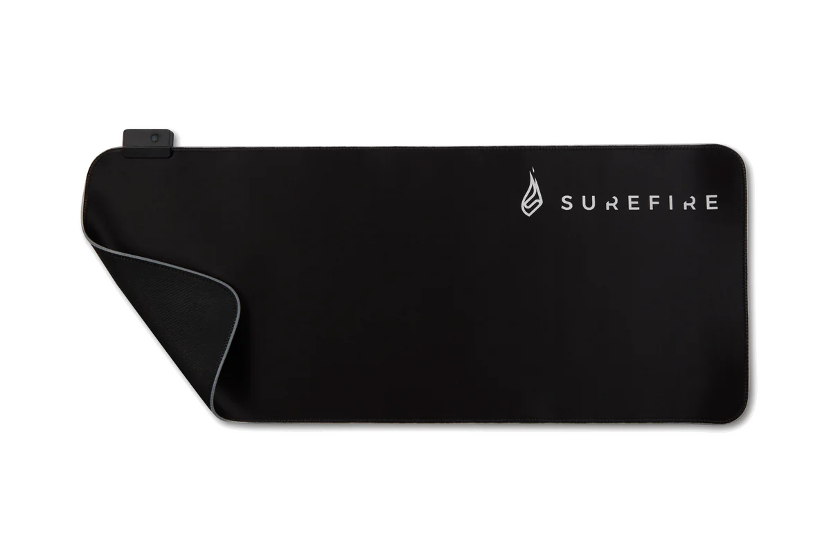 SureFire Silent Flight RGB-680 - Tapis de souris gamer RGB