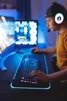 SureFire Silent Flight RGB-680 - Tapis de souris gamer RGB - 3