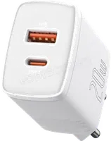 Chargeur Secteur Compact Baseus 17W - 3 Ports USB-A Blanc - 2