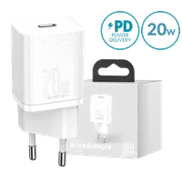 Chargeur Secteur Baseus Super Si 1C 20W USB-C Blanc - 2