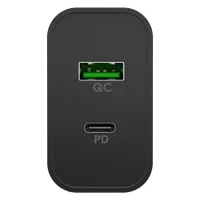 Chargeur Rapide Double USB PD/QC 45W Noir - 2