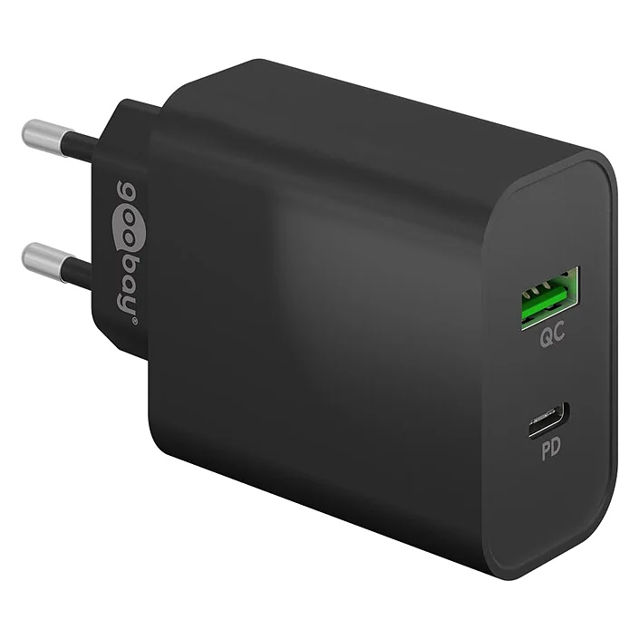 Chargeur USB-C 45W Power Delivery Noir