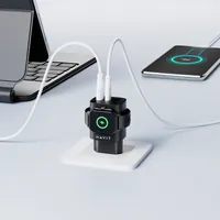 Chargeur Secteur Havit UC132 22W USB-C & USB-A avec Station de Charge Apple Watch - 4