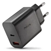 Chargeur Secteur NGS Era 30W USB-C & USB-A - Noir - 1
