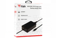 itek ITNBSDC90 adaptateur de puissance & onduleur Intérieure 90 W Noir - 4