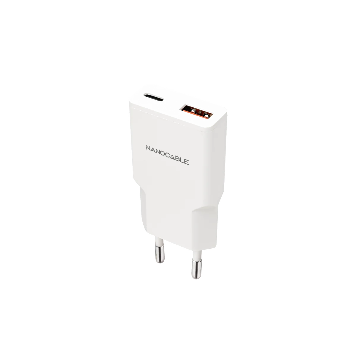 Nanocable 10.10.2025 - Chargeur Secteur Rapide Blanc