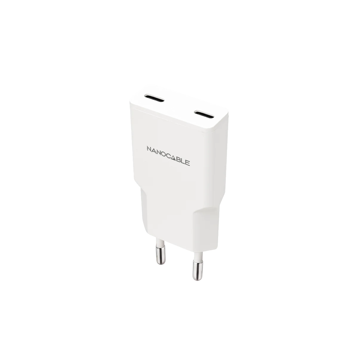 Nanocable 10.10.2026 - Chargeur Secteur Rapide Blanc