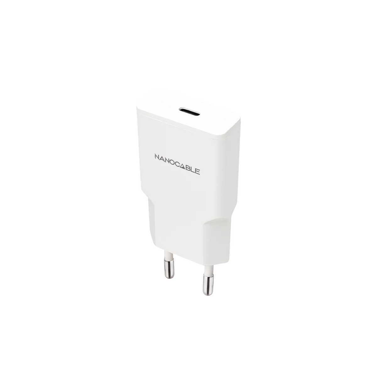 Nanocable 10.10.2027 - Chargeur Secteur Rapide Blanc