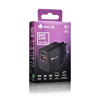 NGS BUD 33W Universel Noir Secteur Charge rapide Intérieure - 5