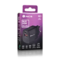 NGS BUD 45W Universel Noir Secteur Charge rapide Intérieure - 5