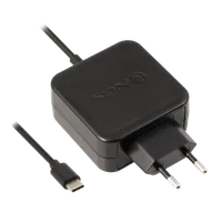 NGS ﻿﻿W-45W TYPEC Ordinateur portable, Smartphone, Tablette Noir Secteur Intérieure - 1