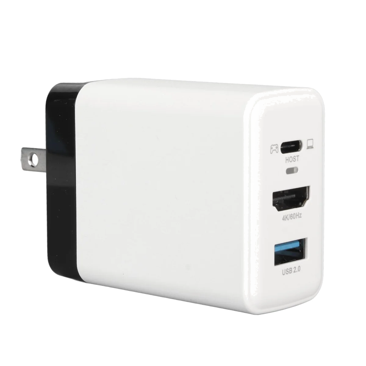 Chargeur Secteur GaN 65W 3 Ports USB-C/USB-A Pliable
